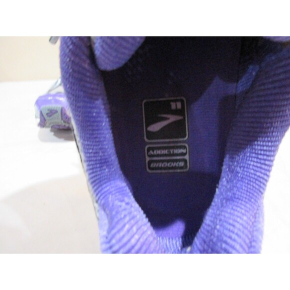 Brooks Addiction Sneakers Womens 8-8.5 Purple/Gray Colorwave - Picture 9 of 9